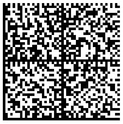 QR code de paramétrage du scanner de sérialisation PharmaliZr ZEBRA DS2278