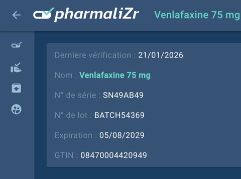 Sérialisation de médicaments