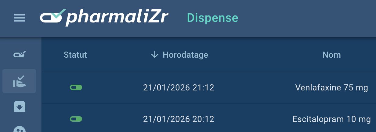 Dispense de médicaments